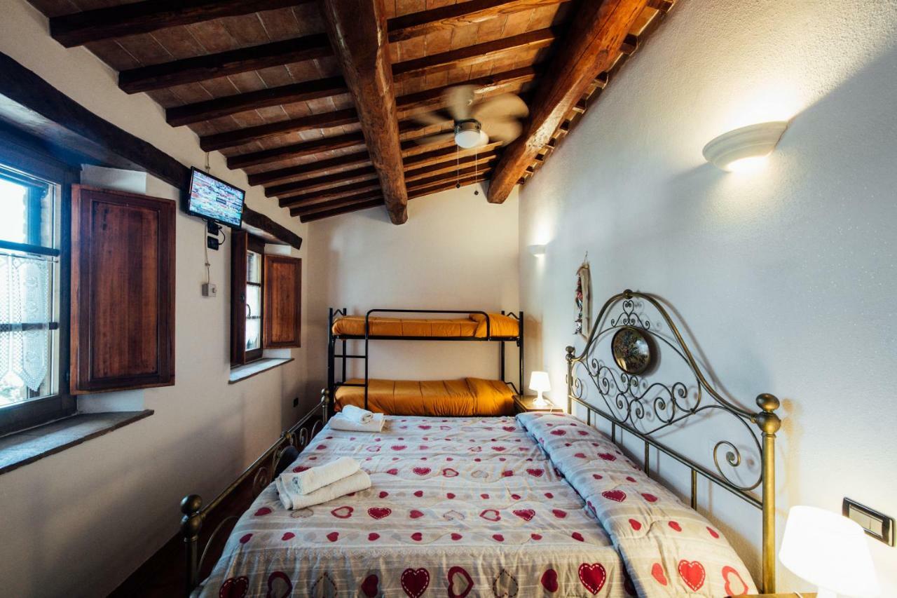 Agriturismo Il Noce Castiglione dʼOrcia Eksteriør bilde