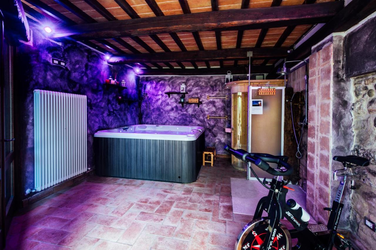 Agriturismo Il Noce Castiglione dʼOrcia Eksteriør bilde